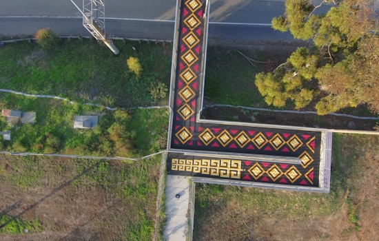 San Diego's 30th Street Bridge Unveils Vibrant Art Installation Celebrating Local Latino Heritage