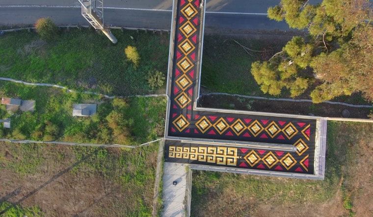 San Diego's 30th Street Bridge Unveils Vibrant Art Installation Celebrating Local Latino Heritage