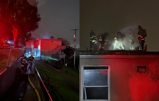 San Francisco Fire Department Swiftly Contains New Year's Day Blaze on Potrero Hill