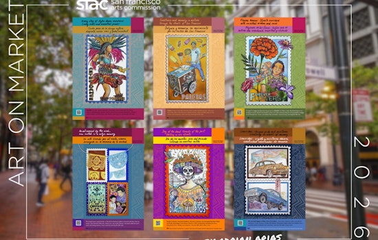 San Francisco's Market Street Transformed into Cultural Exhibit with Adrian Arias' "Layers of the Mission" Poster Series