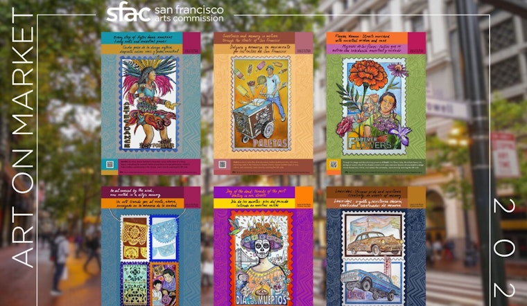 San Francisco's Market Street Transformed into Cultural Exhibit with Adrian Arias' "Layers of the Mission" Poster Series