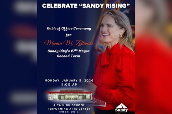 Sandy City Celebrates Mayor Zoltanski's Inauguration at Alta High with Shuttle Services from Dimple Dell