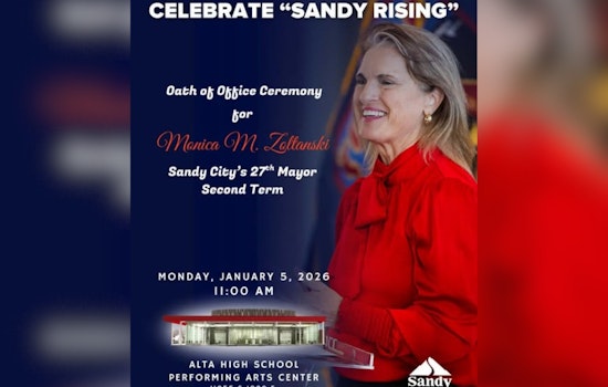 Sandy City Celebrates Mayor Zoltanski's Inauguration at Alta High with Shuttle Services from Dimple Dell