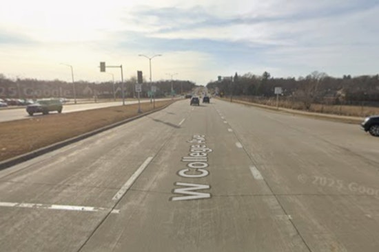 Semitrailer Fire Shuts Down I-94 Southbound Near College Avenue in Milwaukee