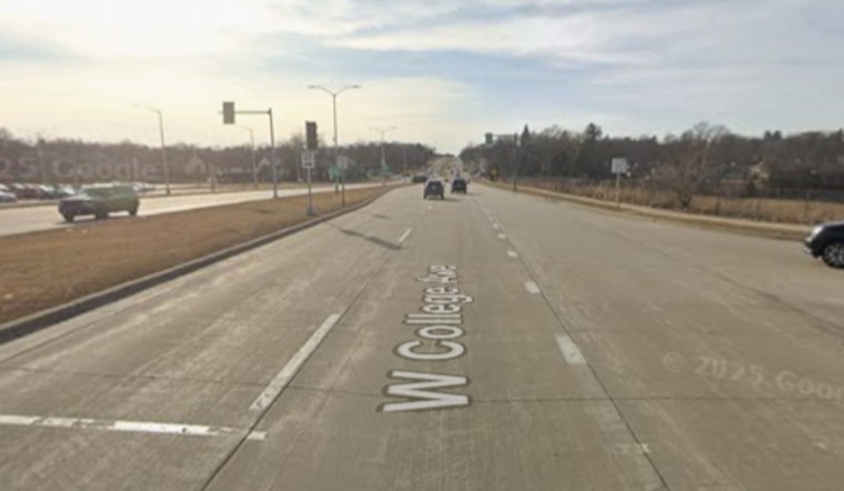 Semitrailer Fire Shuts Down I-94 Southbound Near College Avenue in Milwaukee