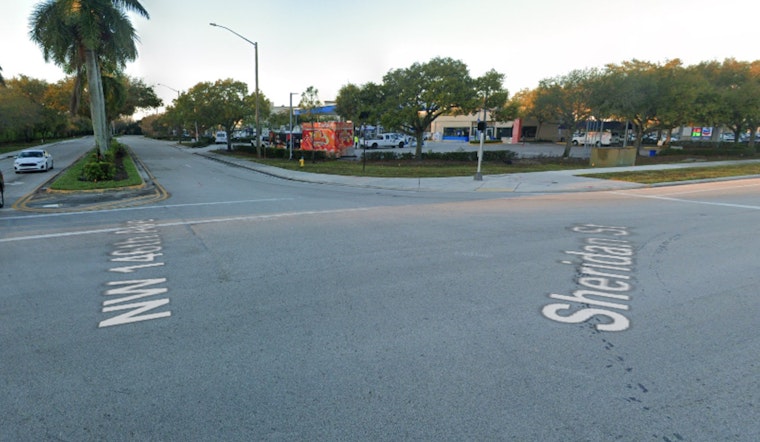 Serious Injury Reported After Traffic Collision in Pembroke Pines, Sheridan Street Temporarily Closed