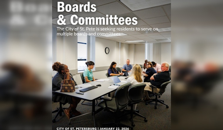 Shape Your City's Future, St. Petersburg Invites Residents to Join Civic Boards and Committees