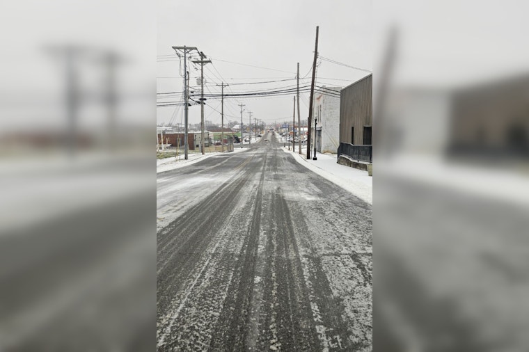 Shelbyville Police Issue Warning for Treacherous Road Conditions Amidst Winter Weather Onslaught