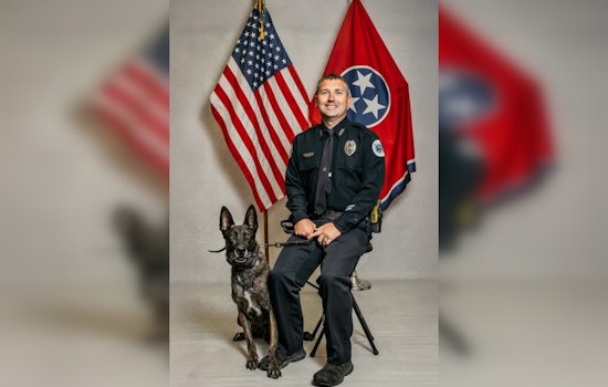 Shelbyville Police Department Celebrates K9 Officer Brock Horner's 15 Years of Dedicated Service