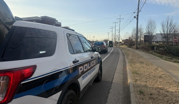 Single Car Crash on N. Thompson Lane Causes Morning Delays in Murfreesboro