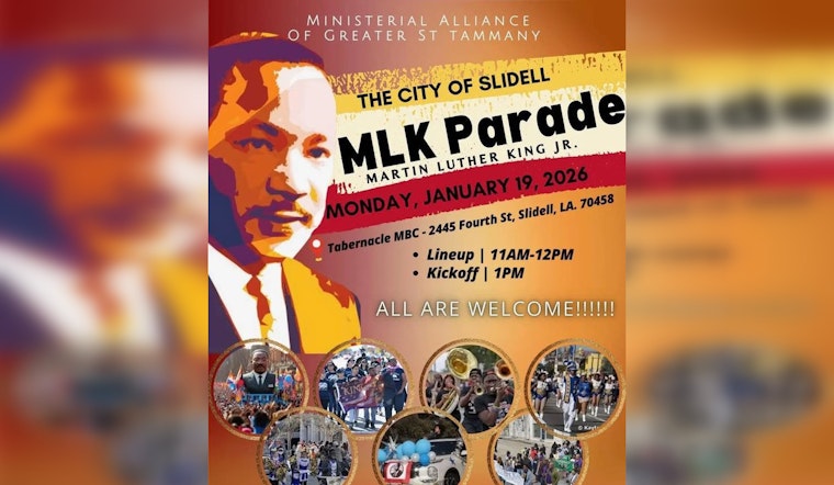 Slidell Honors Martin Luther King Jr. with Parade, Mayor Fandal Invites Community Participation