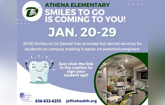 "Smiles To Go" Program Brings Dental Care to Athena Elementary Students in De Soto, MO