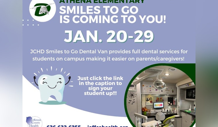"Smiles To Go" Program Brings Dental Care to Athena Elementary Students in De Soto, MO