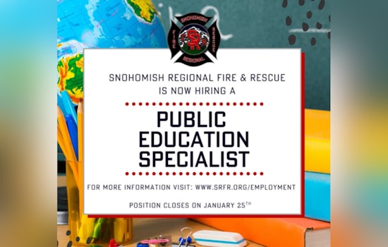 Snohomish Regional Fire & Rescue Seeks Passionate Educator for Public Education Specialist Role