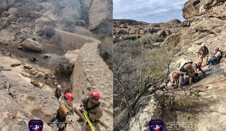 Socorro Search and Rescue Team Collaborates in Successful Mountain Rescue Effort Near El Paso