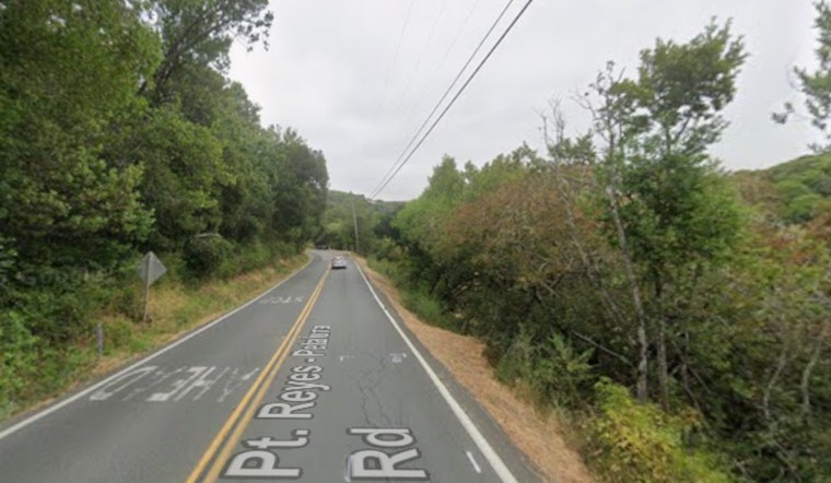 Solo Smashup On Point Reyes‑Petaluma Road Topples Power Lines, Shuts Key Coastal Cut‑Through