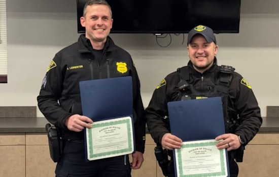 Solon Police Officers Honored with Lifesaving Commendation for Swift Action During Cardiac Emergency
