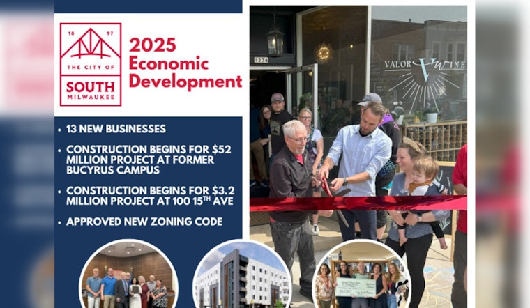 South Milwaukee Celebrates Economic Uptick with New Business Openings and Bucyrus Campus Redevelopment