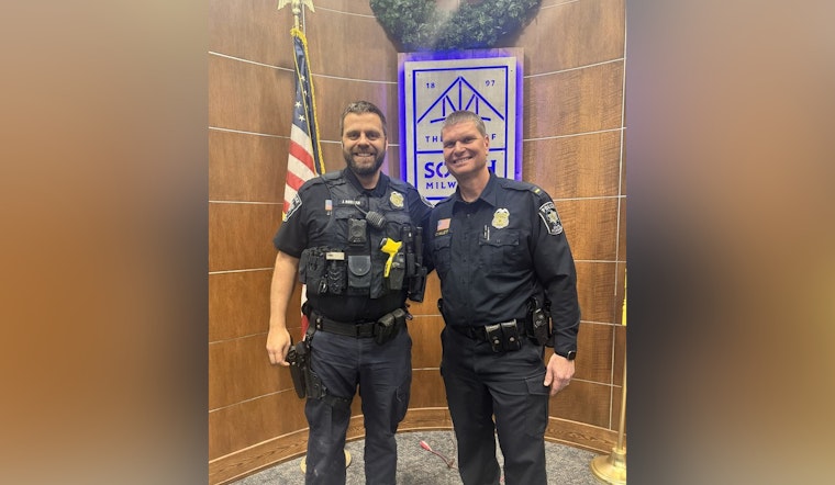 South Milwaukee Police Department Honors Lieutenant Ed Hallett Upon His Retirement After Three Decades of Service