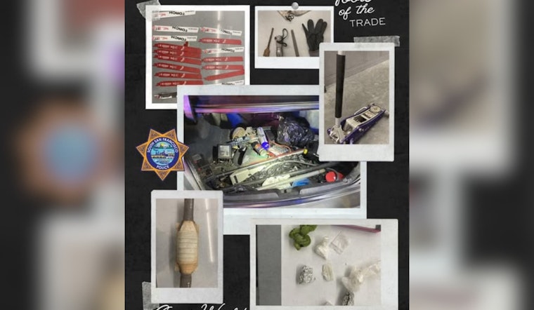 South SF Traffic Stop Nails Oakland Duo With Freshly Cut Converters, Cops Say