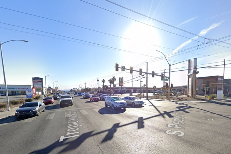 Southeast Vegas Pedestrian Clings To Life After brazen Tropicana Hit-And-Run