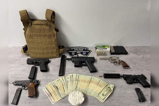 Springfield Police Confiscate Illegal Firearms and Drugs on Adams Street, Multiple Arrests Made