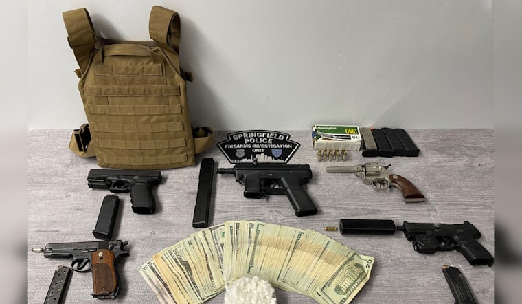 Springfield Police Confiscate Illegal Firearms and Drugs on Adams Street, Multiple Arrests Made