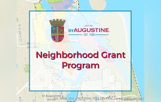 St. Augustine Opens Applications for Neighborhood Grant Program to Beautify and Unite Communities