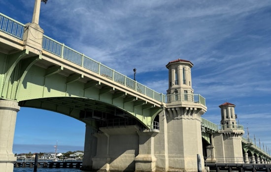 St. Augustine's Bridge of Lions Shines in City's Latest Social Media Spotlight