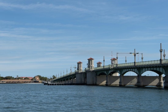 St. Augustine's Bridge of Lions to Close Overnight for Maintenance on January 27-28