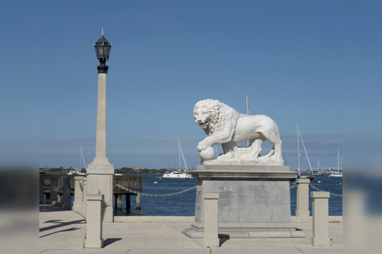 St. Augustine’s Bridge of Lions to Close Overnight for Statue Safeguarding Ahead of Seawall Project