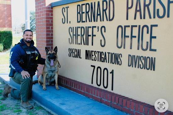 St. Bernard Parish Sheriff's Office Honors Agent Patrick Clark as Deputy of the Year