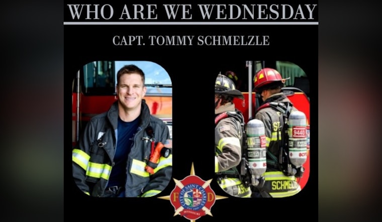 St. Charles Honors Captain Tommy Schmelzle for 20 Years of Dedicated Fire and EMS Service