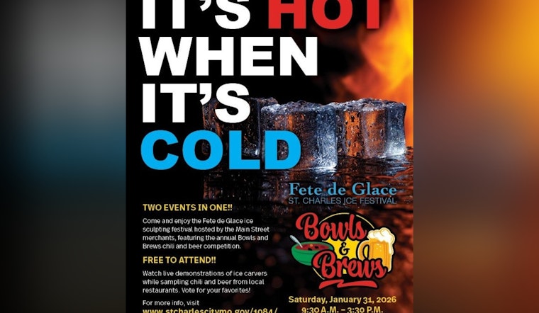 St. Charles Ignites Winter Fun with Chili and Beer at 'Bowls & Brews' and 'Fete De Glace' Festival