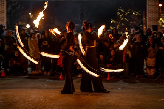 St. Charles Lights Up the Night with the Return of the Fire Arts Fest at Foundry Art Centre
