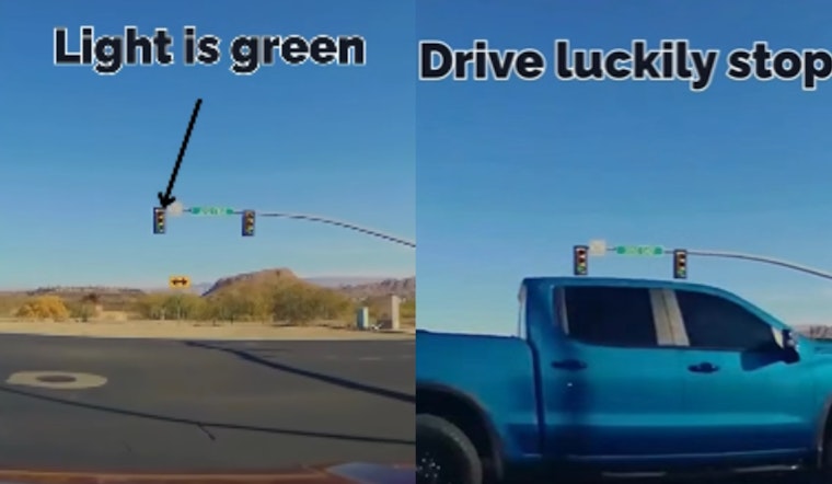VIDEO: St. George Police Emphasize Road Safety with Stern Reminder to Stop at Red Lights