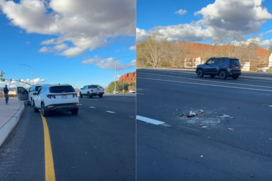 VIDEO: St. George Police Respond to Two Separate Careless Driving Incidents in One Day