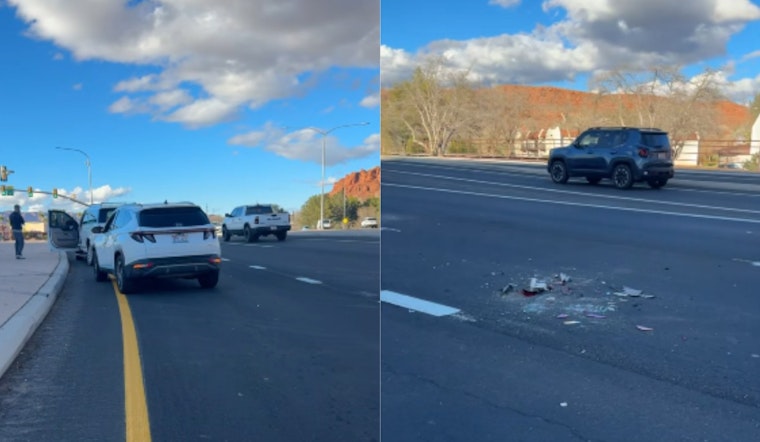 VIDEO: St. George Police Respond to Two Separate Careless Driving Incidents in One Day