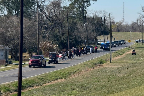 St. John Parish Commemorates MLK Day with Supportive Presence from Local Law Enforcement