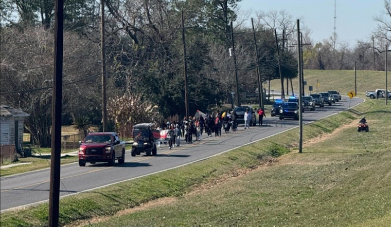 St. John Parish Commemorates MLK Day with Supportive Presence from Local Law Enforcement