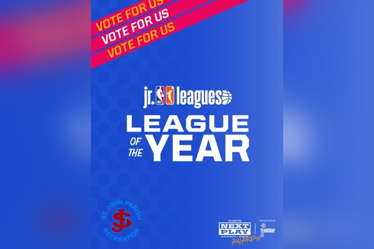 St. John the Baptist Parish Contends for Jr NBA Jr WNBA League of the Year and Urges Residents to Cast Votes by January 15