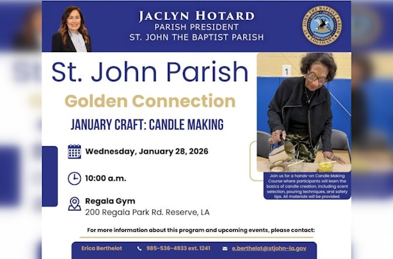 St. John the Baptist Parish Hosts Free Candle-Making Event for Seniors to Spark Creativity and Companionship