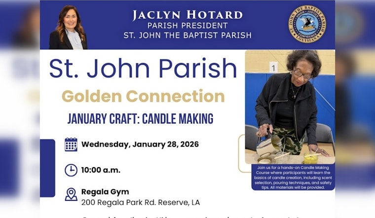 St. John the Baptist Parish Hosts Free Candle-Making Event for Seniors to Spark Creativity and Companionship
