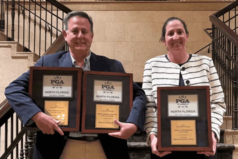 St. Johns County Golf Club Staff Score Top PGA Honors in North Florida Golfing Circuit