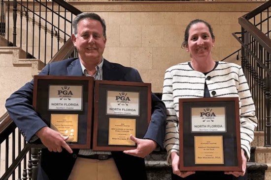 St. Johns County Golf Club Staff Score Top PGA Honors in North Florida Golfing Circuit