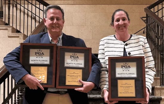 St. Johns County Golf Club Staff Score Top PGA Honors in North Florida Golfing Circuit