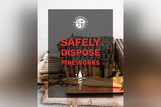 St. Johns County Issues Guide for Safe Fireworks Disposal After New Year Festivities