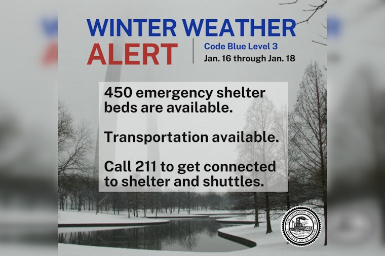 St. Louis Activates Code Blue to Protect Homeless Residents from Freezing Temperatures, Expands Shelter Capacity and Transportation Options