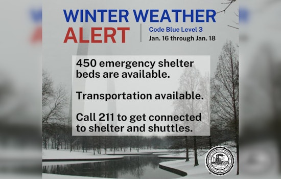 St. Louis Activates Code Blue to Protect Homeless Residents from Freezing Temperatures, Expands Shelter Capacity and Transportation Options