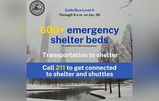 St. Louis Expands Emergency Shelter Beds and Transport Amid Winter Chill
